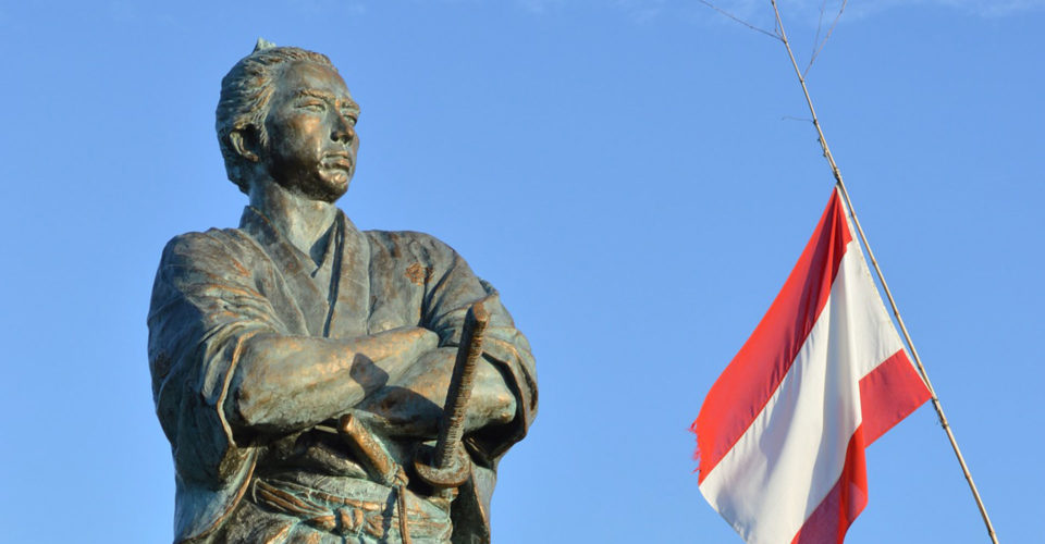 坂本龍馬の銅像